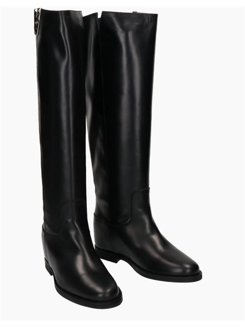 FACETED V-BOOT VIA ROMA 15 | 4055NERO